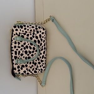 Betsey Johnson Cow Print Bag